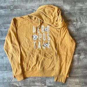 Aeropostal yellow hoodie XL. There is piling from wearing and washing